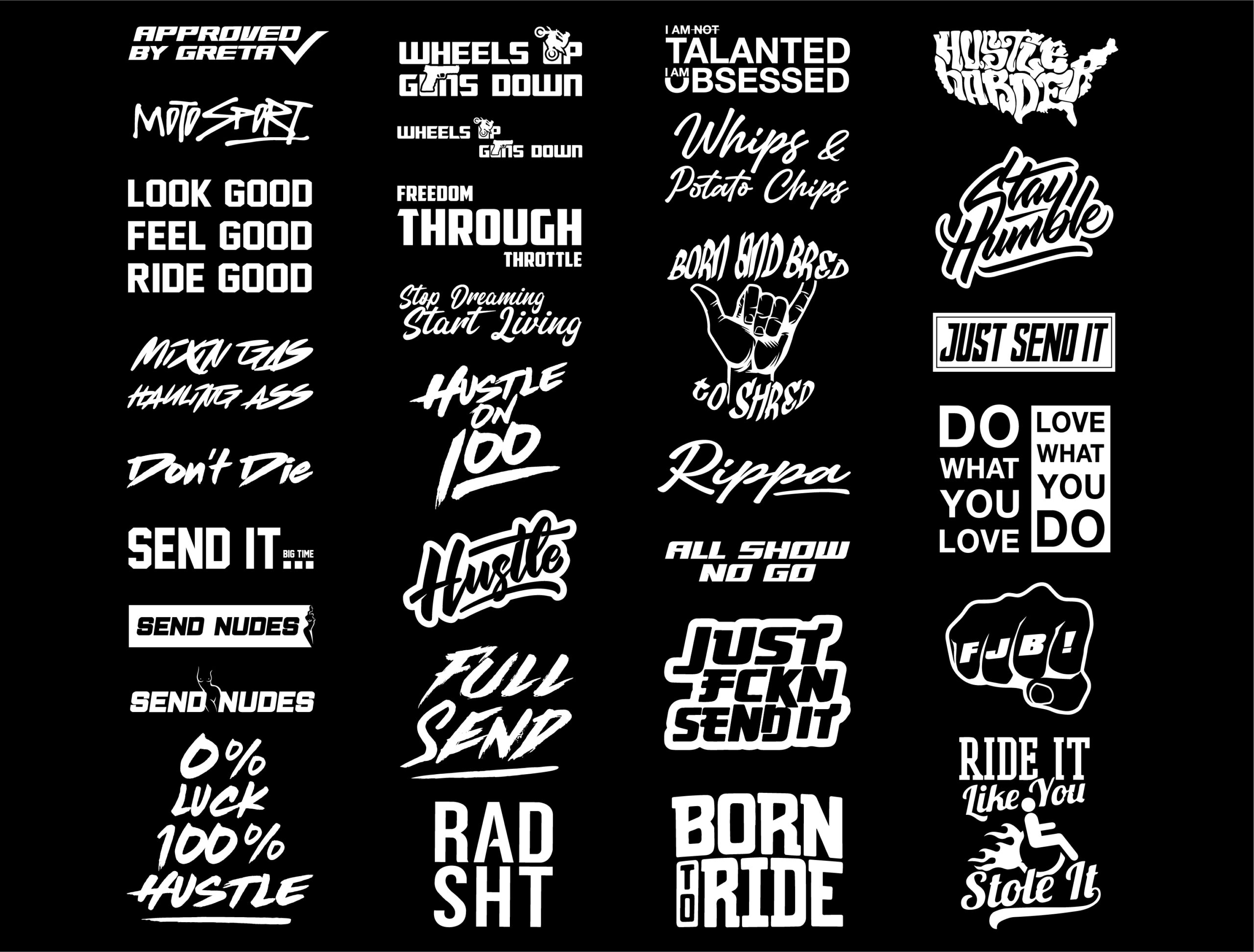 STICKER PACKS - ptdgraphics